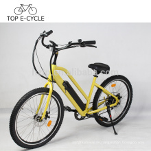 48 Volt Li-Ion Akku Beach Cruiser Elektrofahrrad mit Kenda 26 Zoll Reifen Elektrofahrrad China